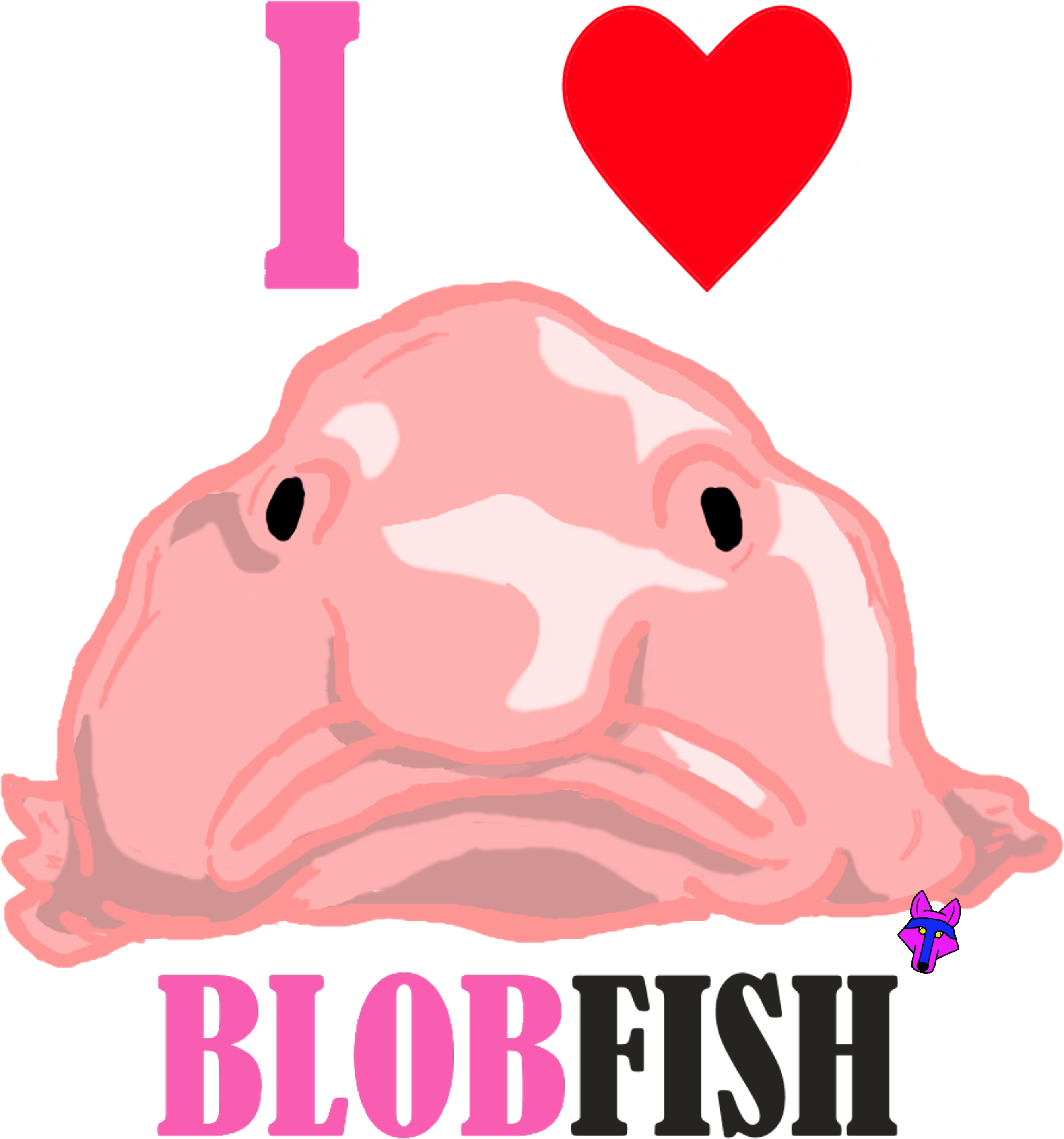 Download PNG image - Blob Fish Transparent PNG 