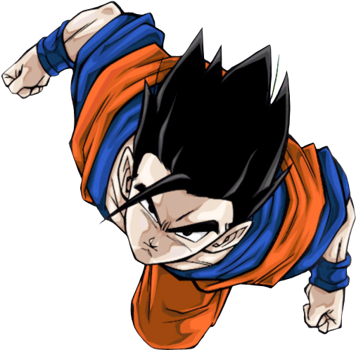 Download PNG image - Gohan Goku PNG File 