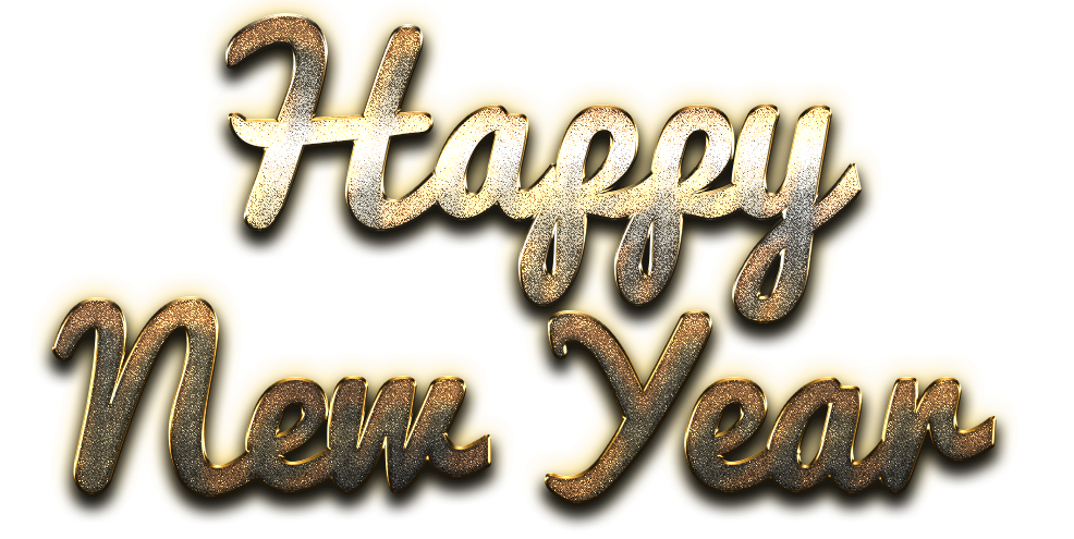 Download PNG image - Happy New Year Letter PNG Pic 