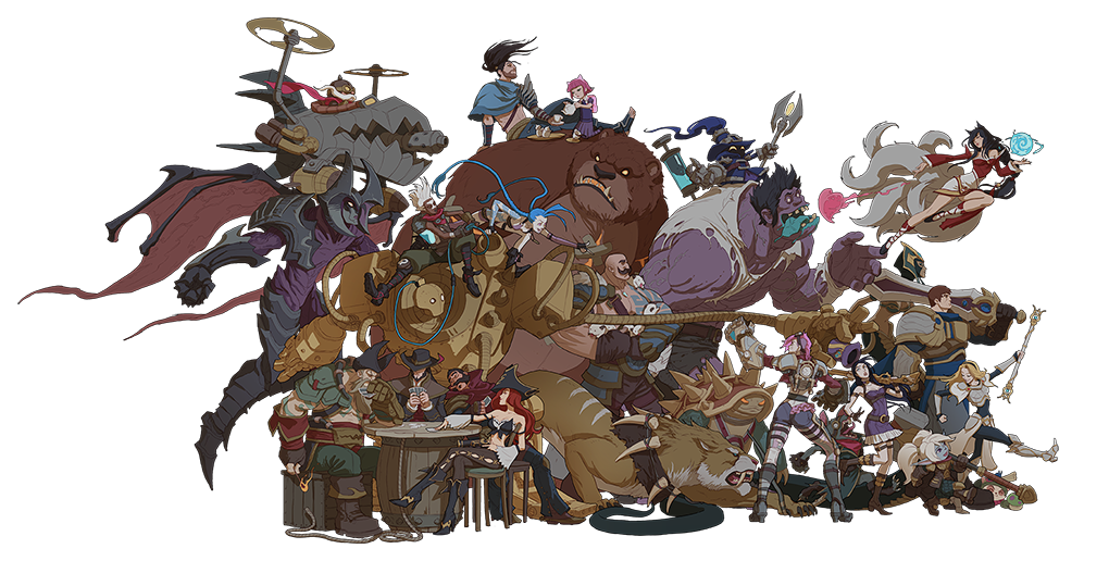 Download PNG image - League of Legends Characters PNG Clipart 