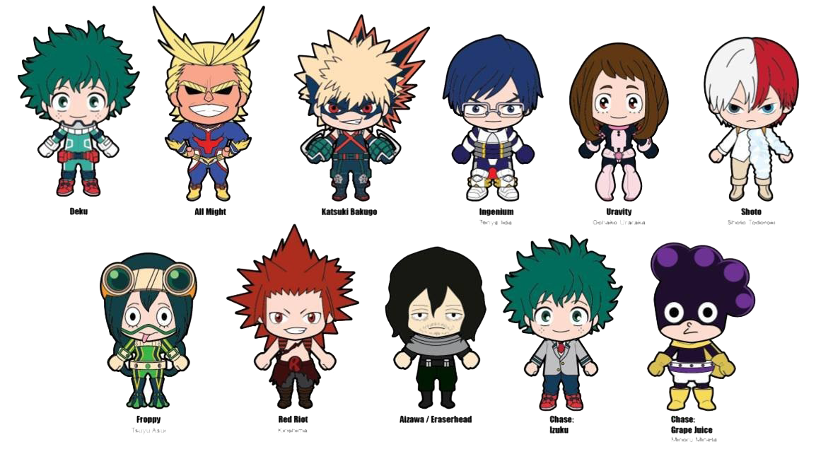 Download PNG image - My Hero Academia Characters PNG Transparent Image 
