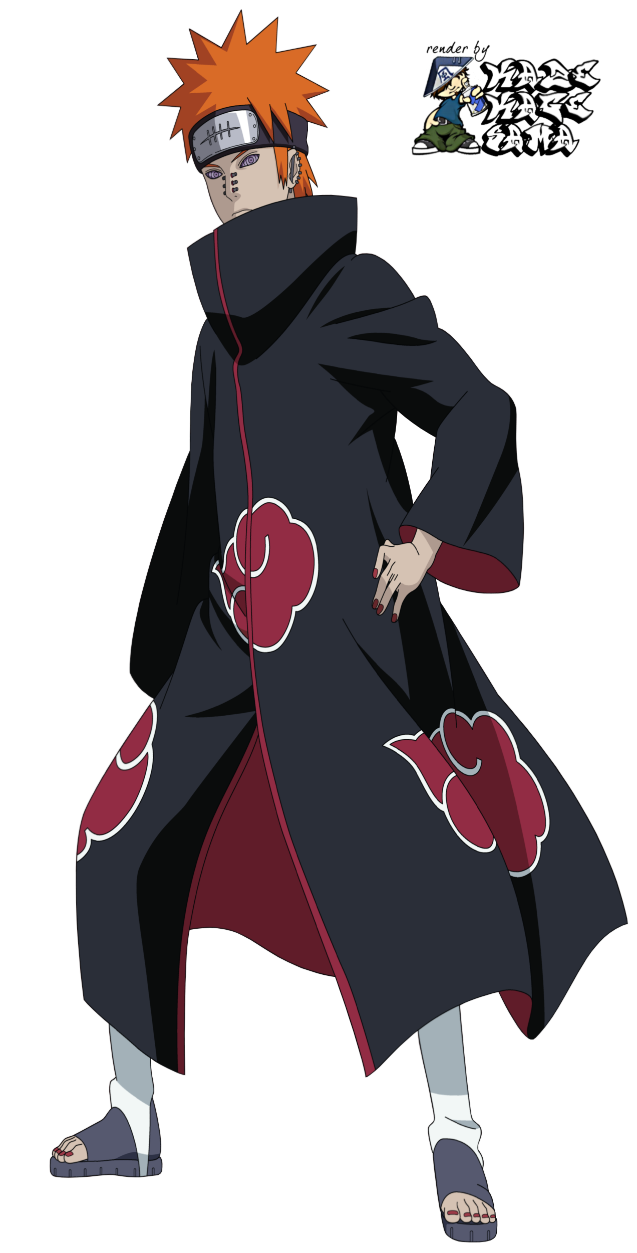 Download PNG image - Naruto Pain PNG Transparent Picture 