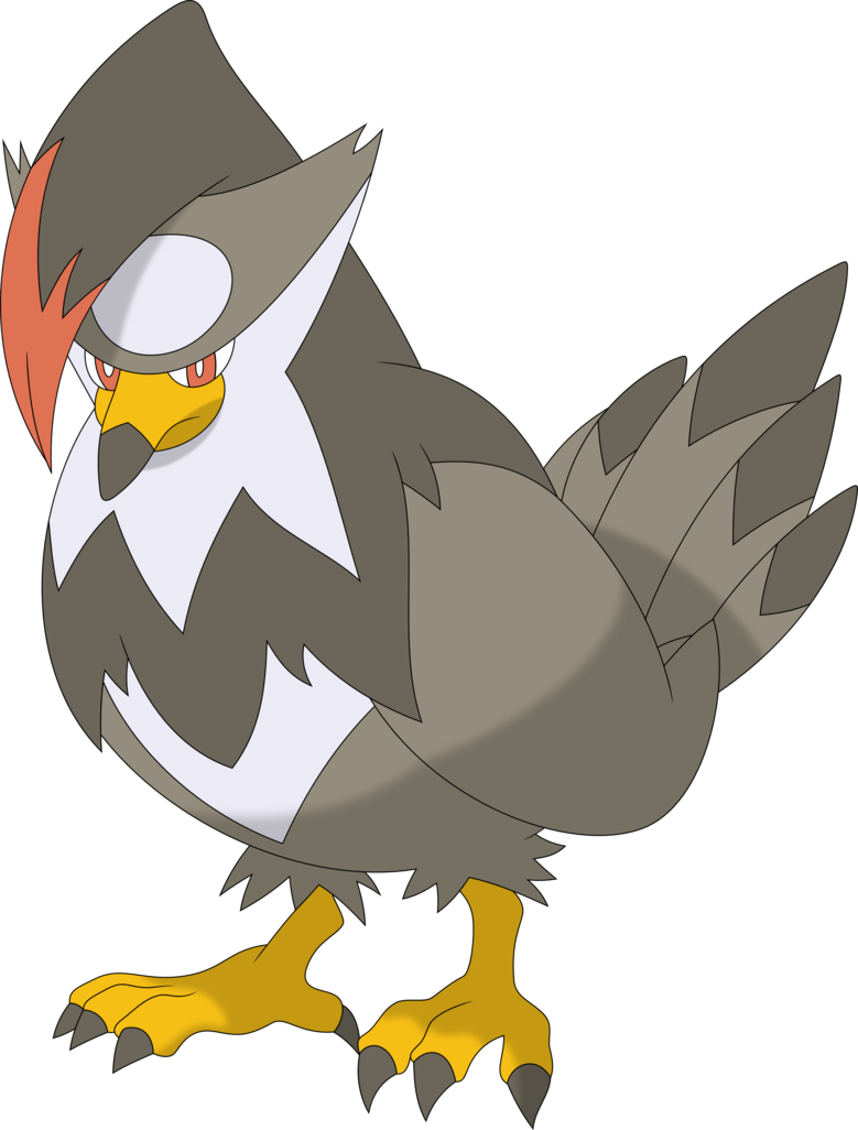 Download PNG image - Staraptor Pokemon Transparent Isolated PNG 