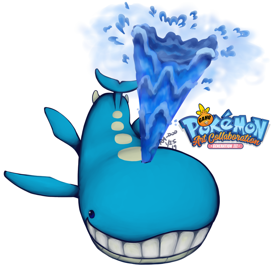 Download PNG image - Wailord Pokemon PNG Image 