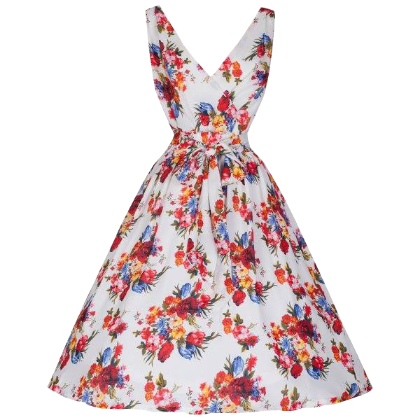 Download PNG image - Floral Dress PNG Transparent Image 