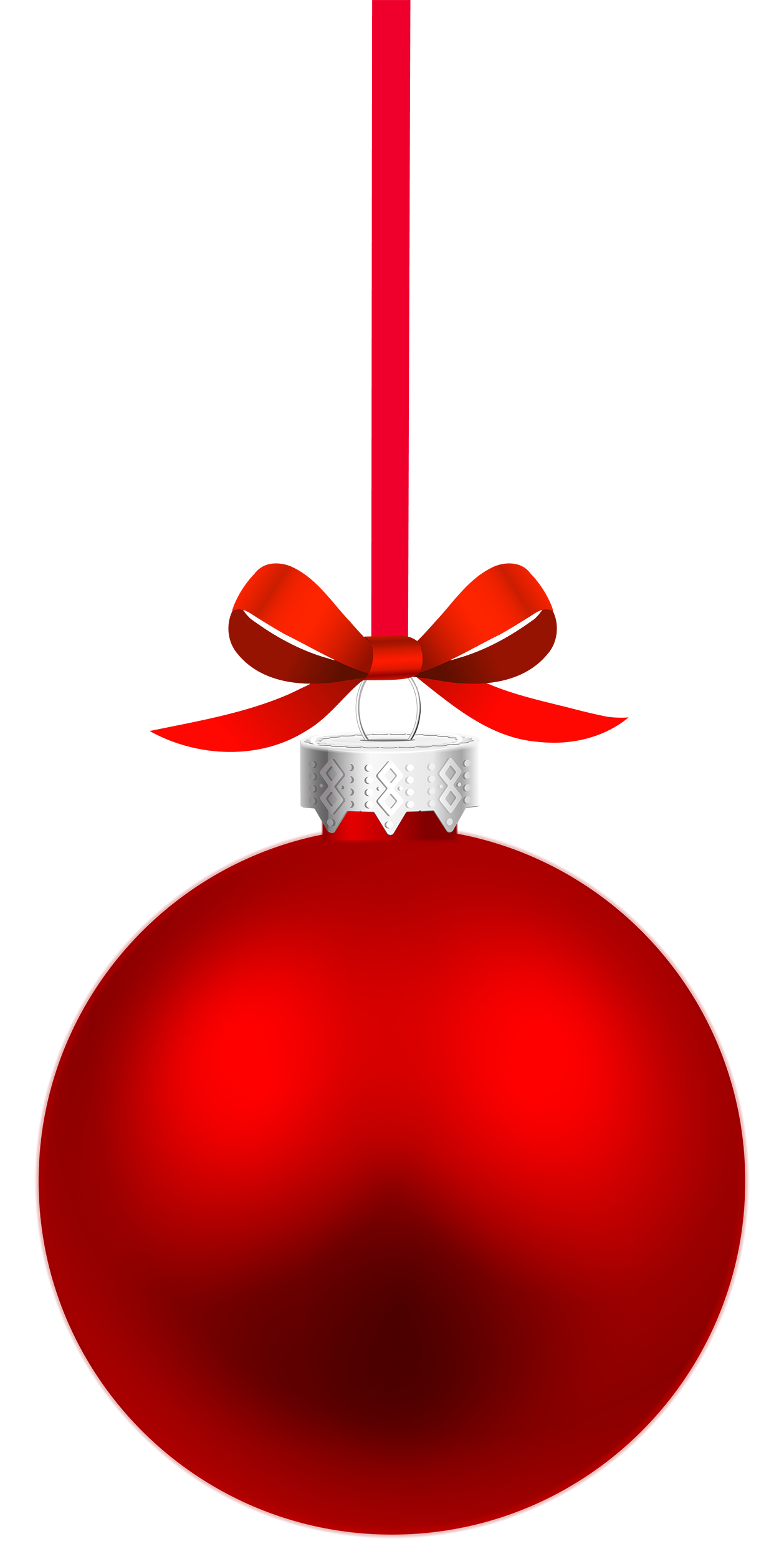 Download PNG image - Hanging Christmas Ornaments PNG HD 