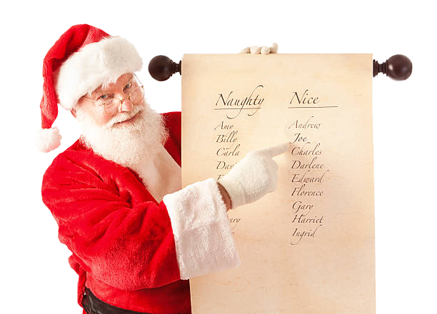 Download PNG image - Santas List PNG Free Download 
