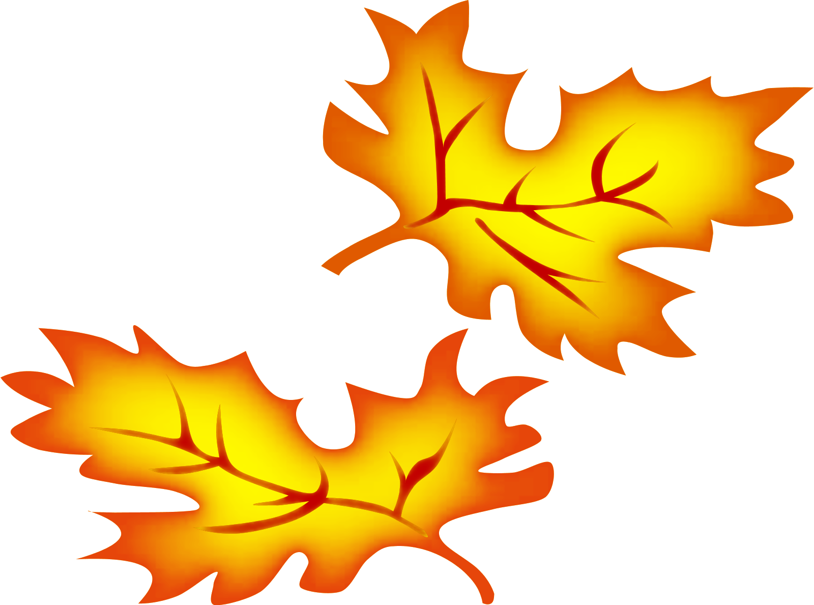 Download PNG image - Vector Autumn Leaf Falling Transparent Background 
