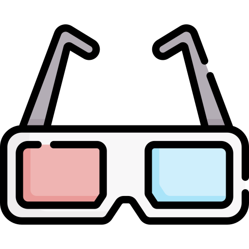 Download PNG image - 3D Glasses PNG HD 