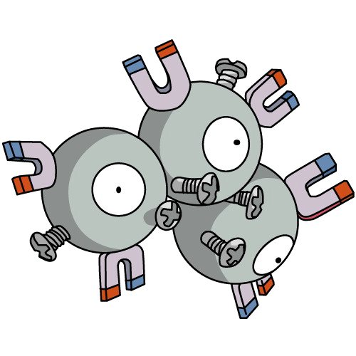Download PNG image - Magneton Pokemon PNG Isolated HD 