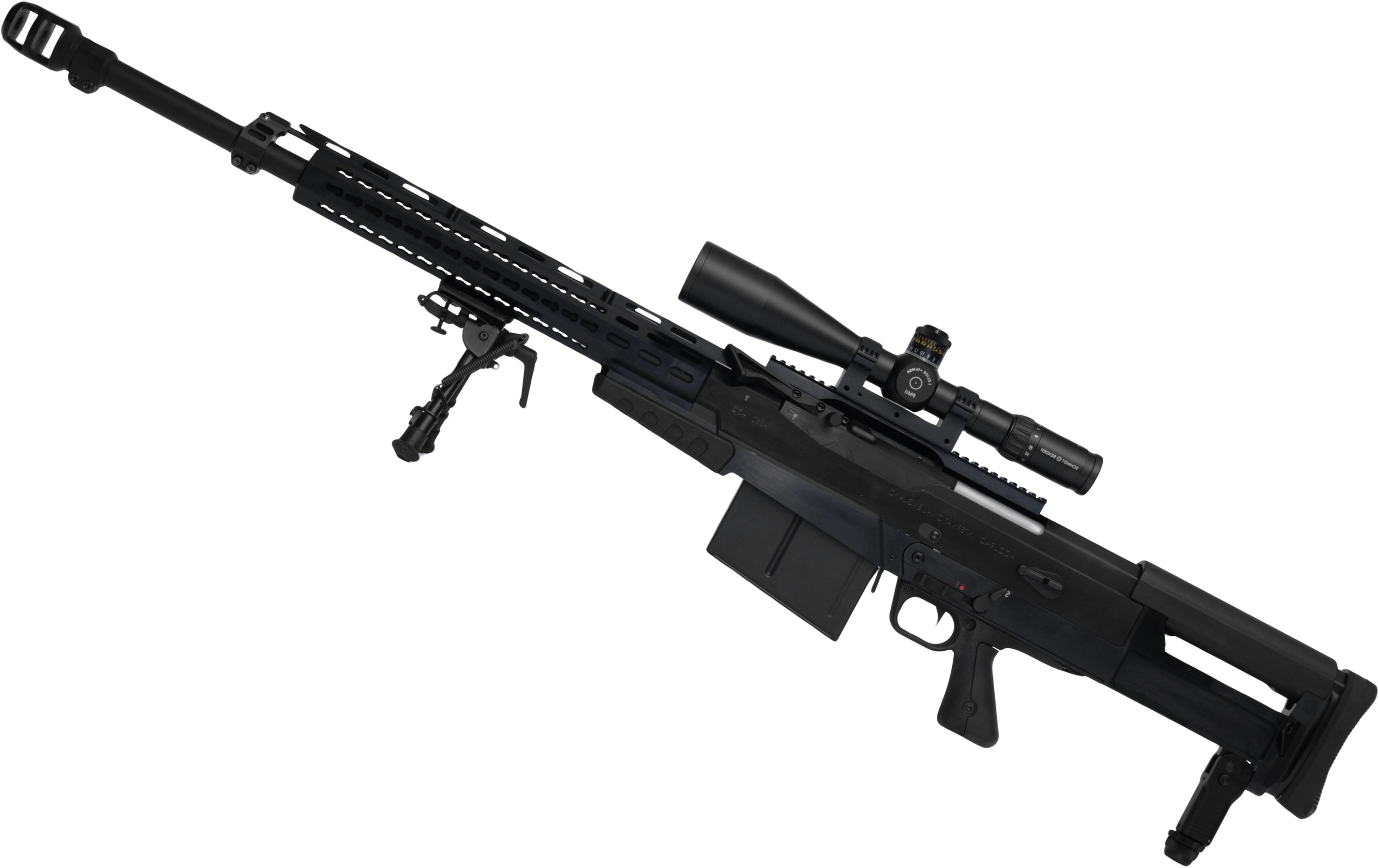 Download PNG image - Sniper Rifle PNG Isolated Photo 