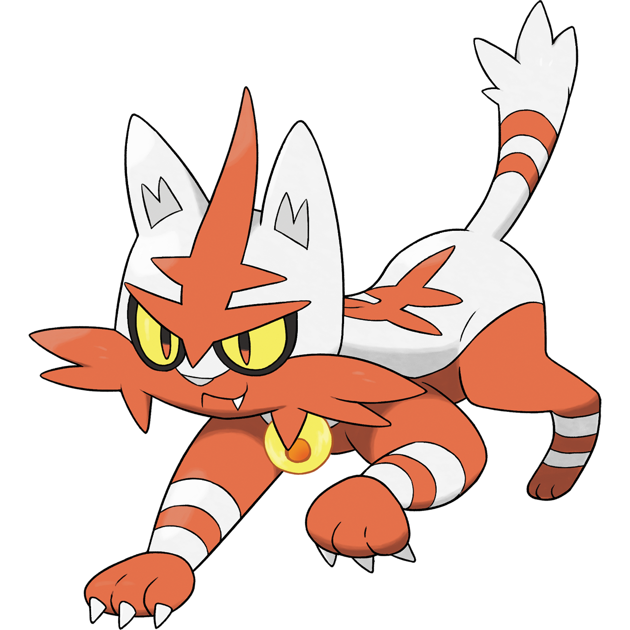 Download PNG image - Torracat Pokemon PNG Isolated File 