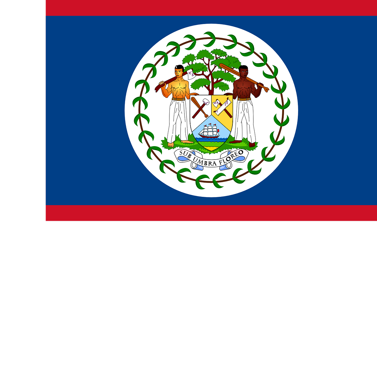 Download PNG image - Belize Flag PNG Photos 