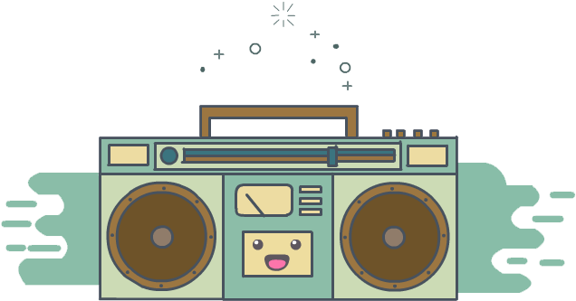 Download PNG image - Boombox PNG Pic 