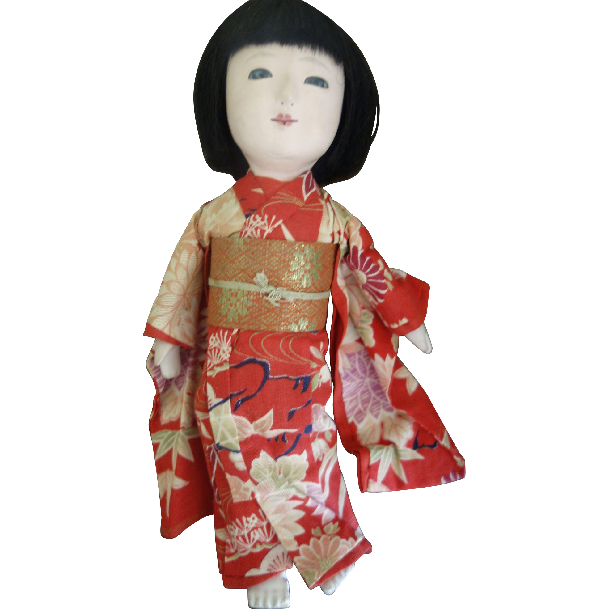 Download PNG image - Japanese Doll Transparent PNG 