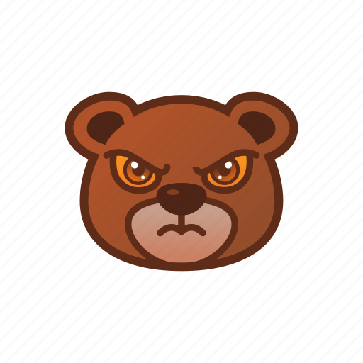 Download PNG image - Angry Bear PNG File 