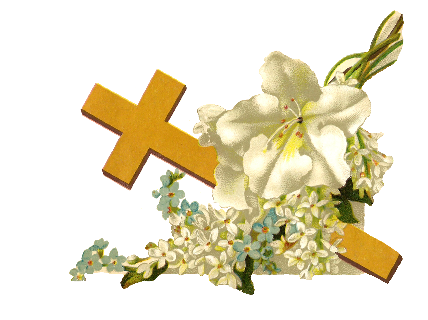 Download PNG image - Easter Cross PNG HD Isolated 