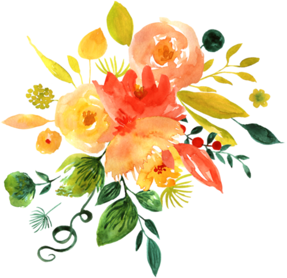 Download PNG image - Flower Artwork PNG Photos 