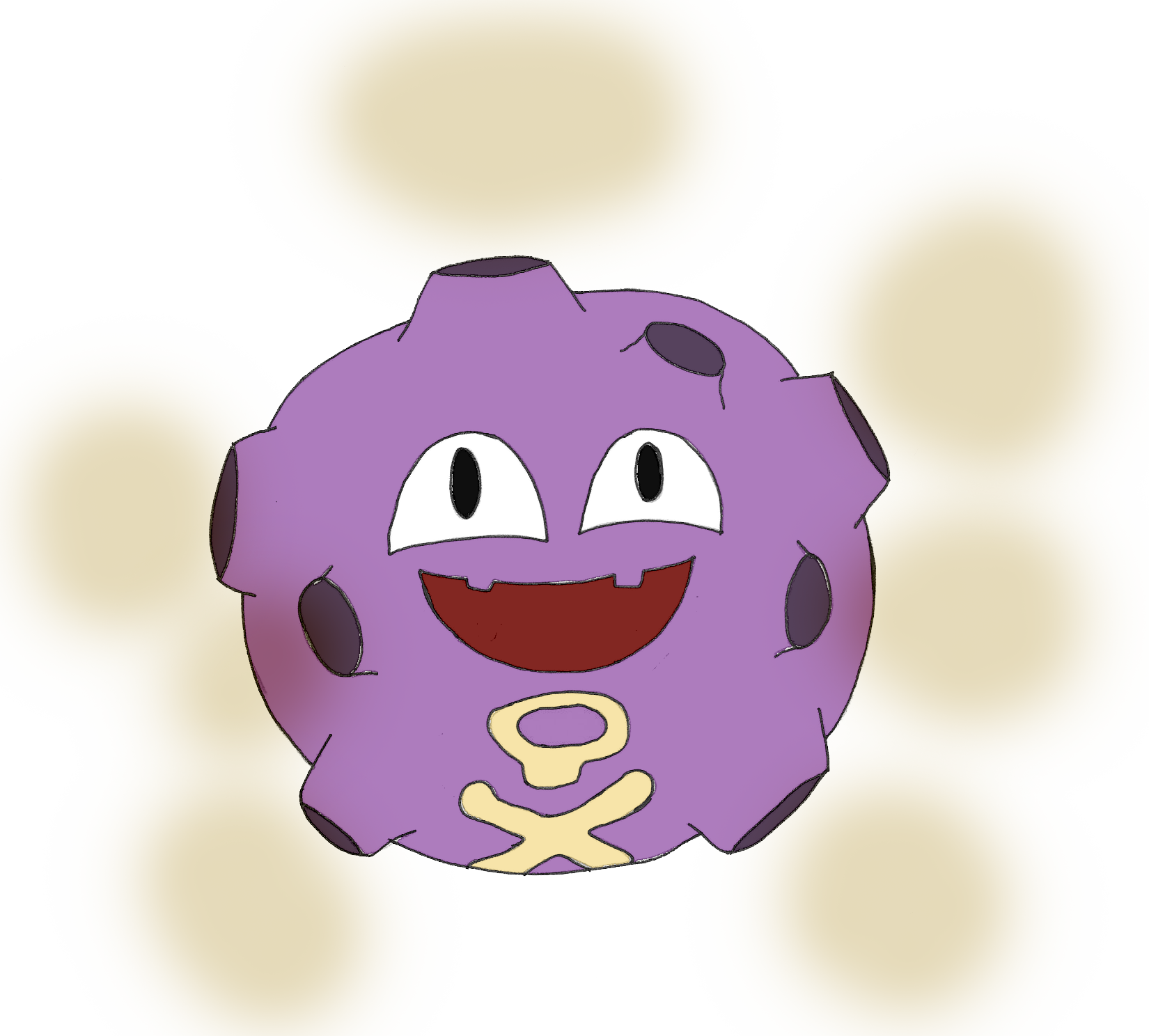 Download PNG image - Koffing Pokemon PNG Clipart 