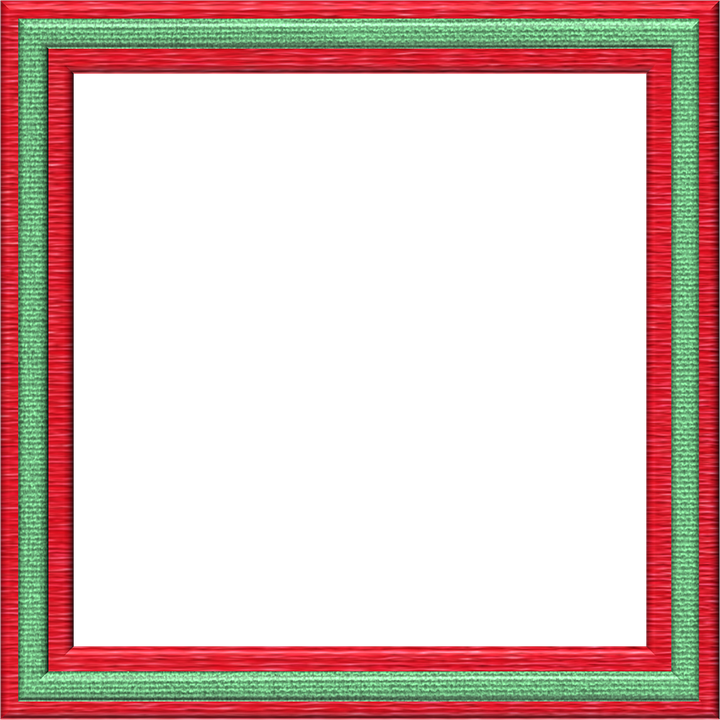 Download PNG image - Red Christmas Frame PNG HD 