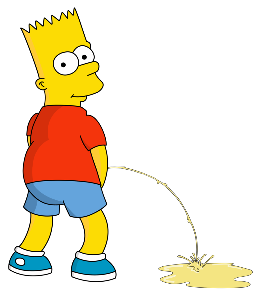 Download PNG image - Bart Simpson Aesthetic Theme PNG 