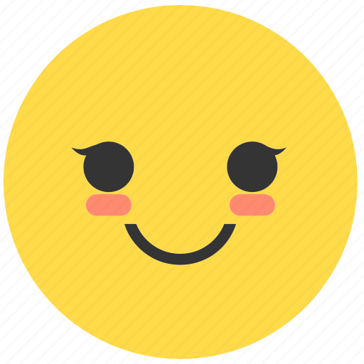 Download PNG image - Blush Emoji PNG Isolated Photos 