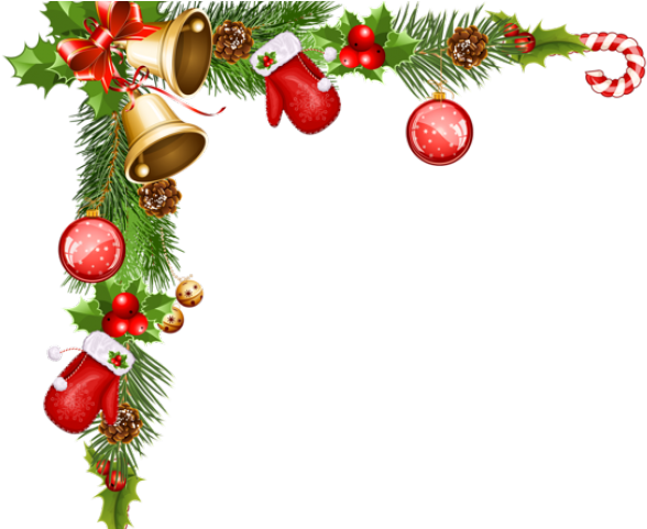 Download PNG image - Christmas Ornaments Frame PNG Photo 