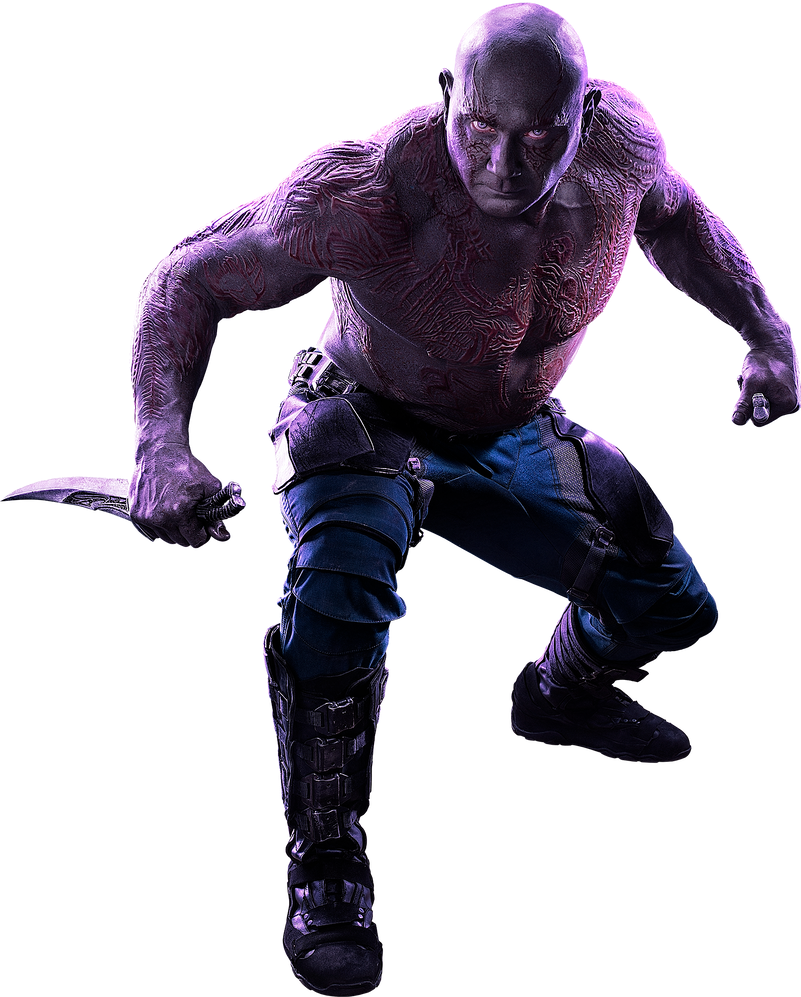Download PNG image - Drax The Destroyer PNG Image 