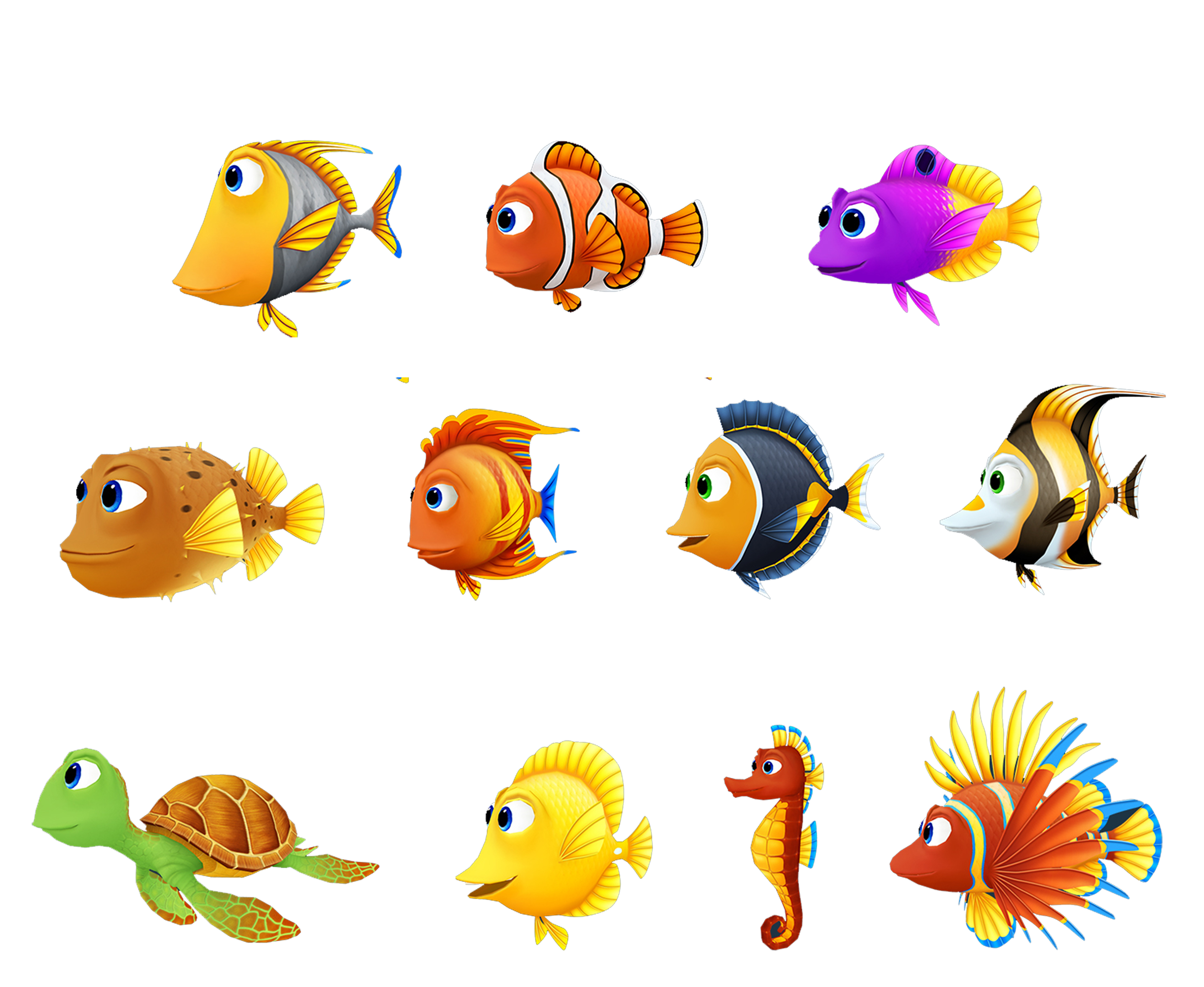 Download PNG image - Finding Nemo PNG Image 