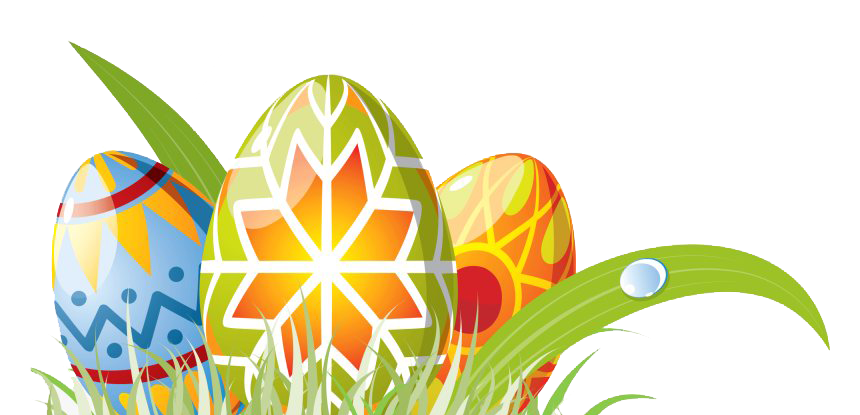 Download PNG image - Grass Easter Egg PNG File 