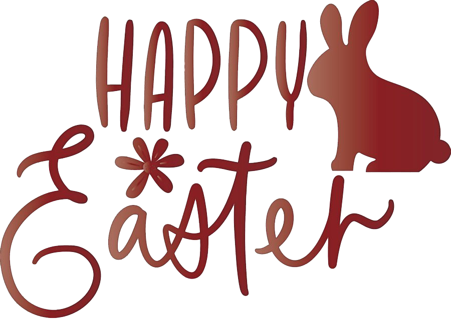 Download PNG image - Happy Easter Logo PNG Transparent 