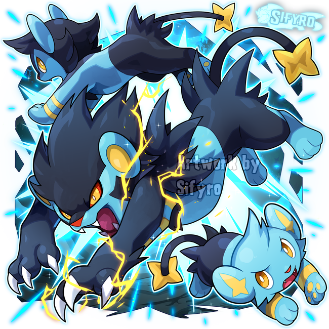 Download PNG image - Luxio Pokemon PNG Isolated HD 