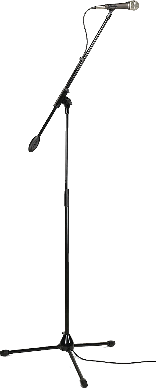 Download PNG image - Mic Stand PNG Pic 