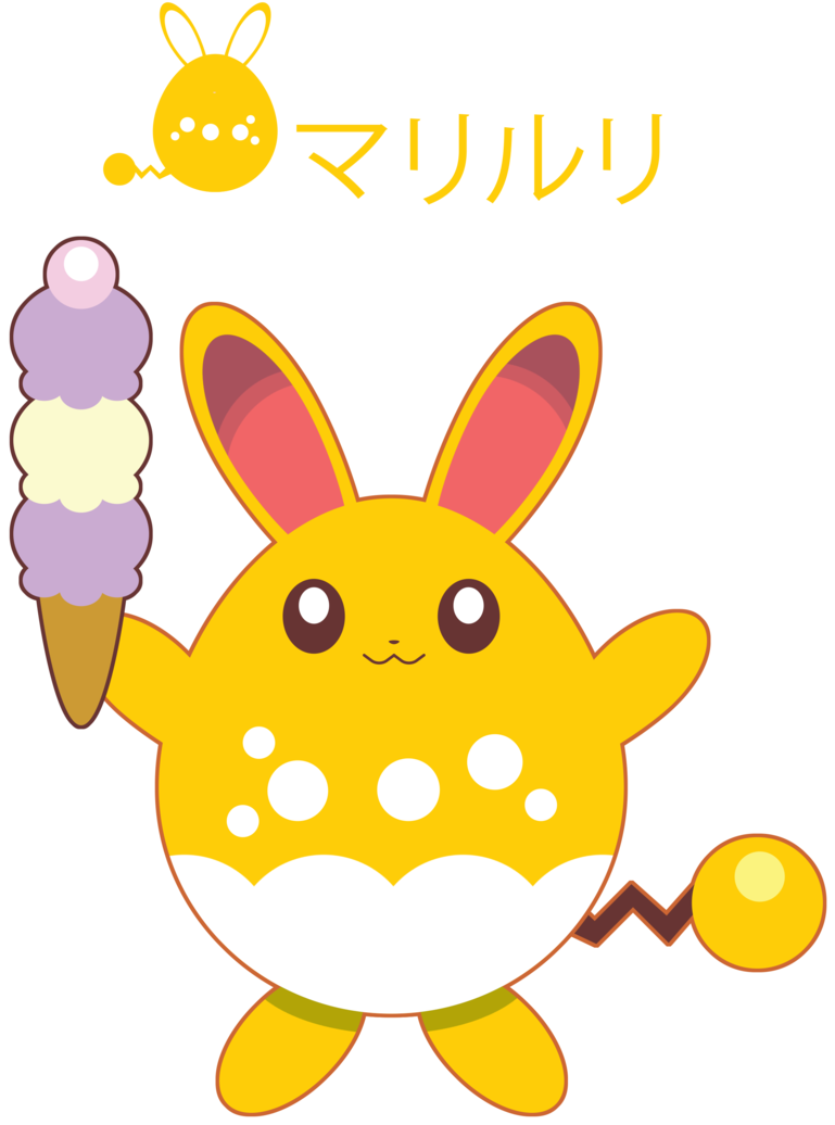 Download PNG image - Azumarill Pokemon PNG Isolated Clipart 