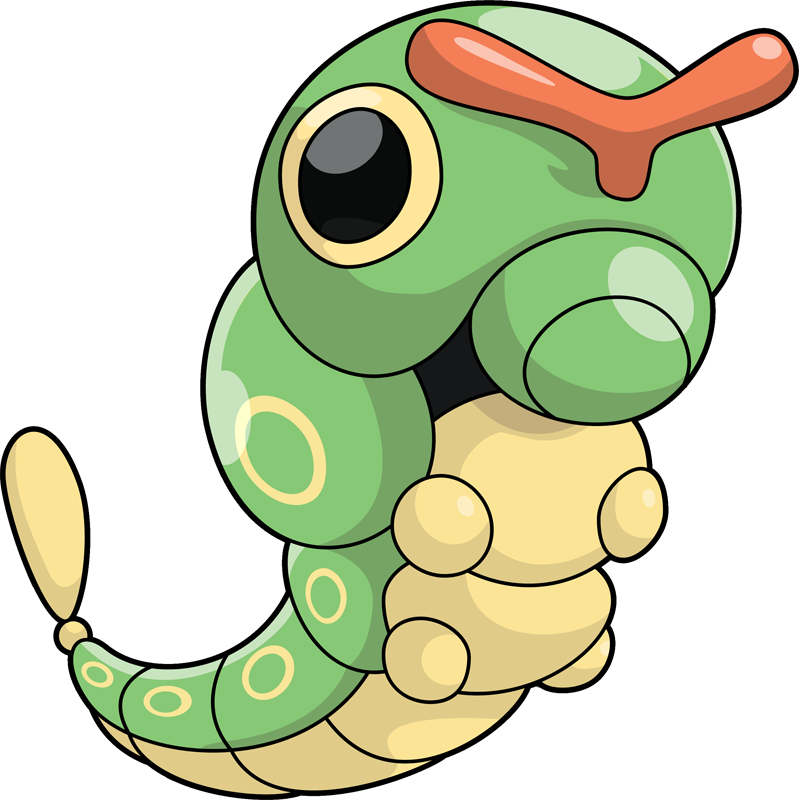 Download PNG image - Caterpie Pokemon PNG Isolated Photos 