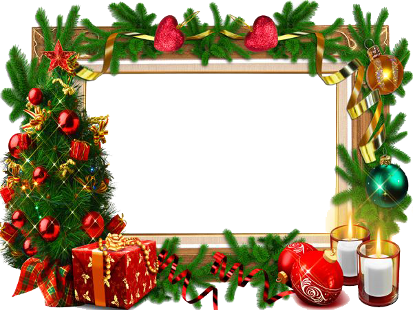 Download PNG image - Christmas Frame PNG Free Download 