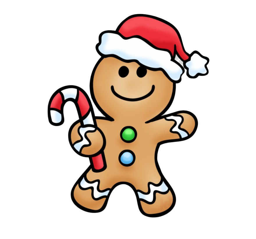 Download PNG image - Christmas Gingerbread Man PNG File 