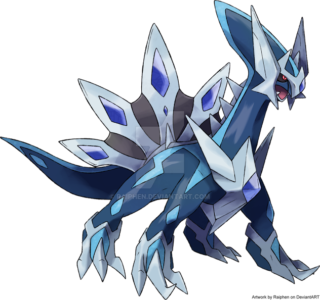 Download PNG image - Dialga Pokemon PNG Isolated Clipart 