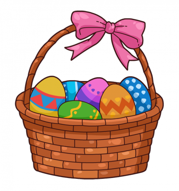Download PNG image - Easter Egg Basket Transparent Images PNG 