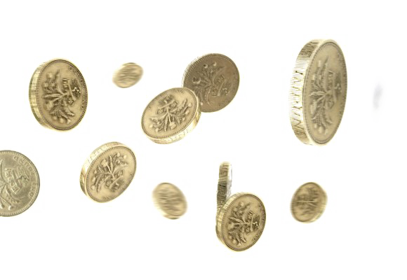 Download PNG image - Falling Coins PNG Transparent 