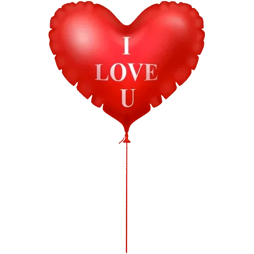 Download PNG image - Heart I Love You Word PNG File 