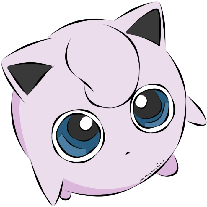 Download PNG image - Jigglypuff Pokemon PNG Clipart 