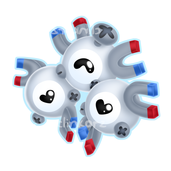 Download PNG image - Magneton Pokemon PNG HD Isolated 