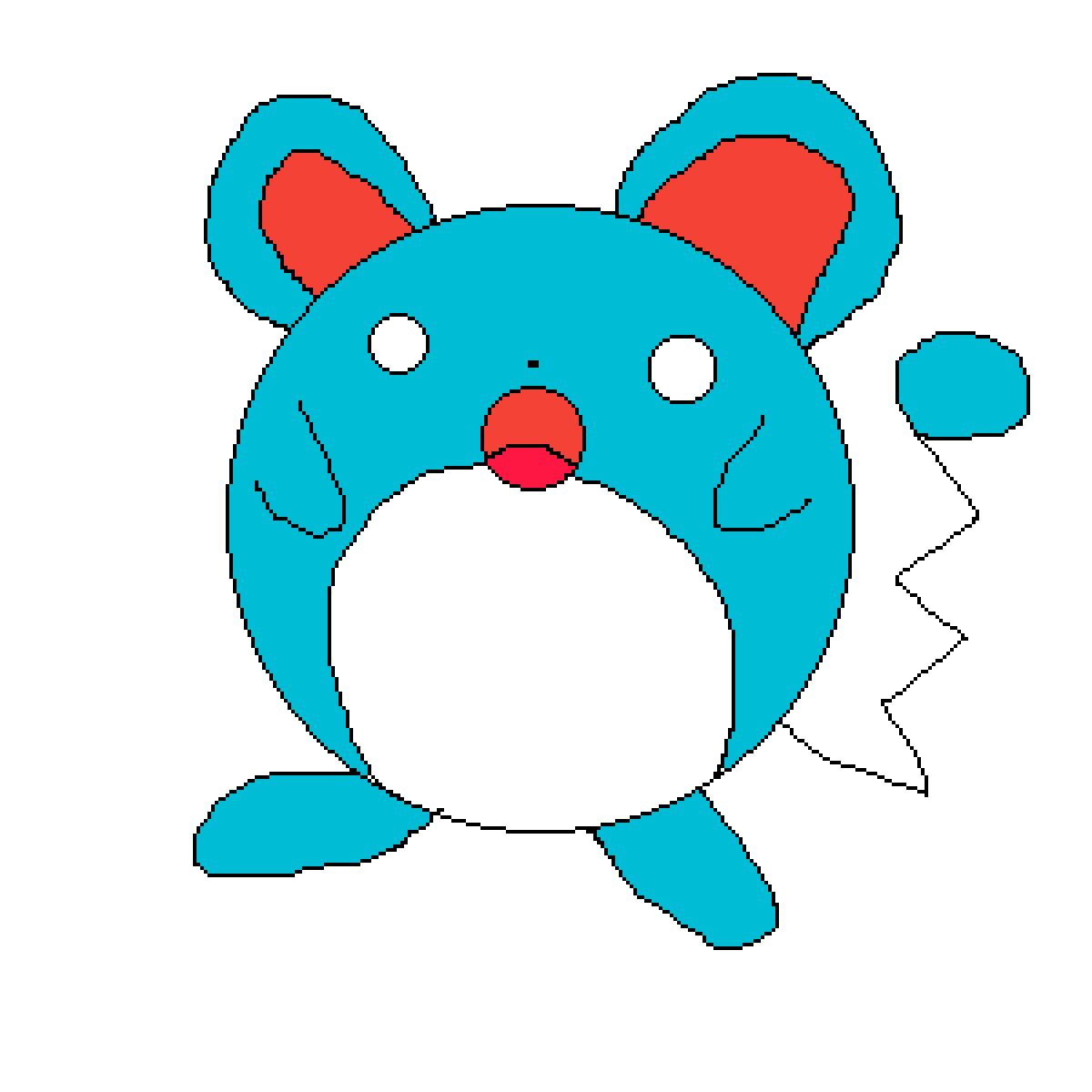 Download PNG image - Marill Pokemon PNG Isolated Photo 