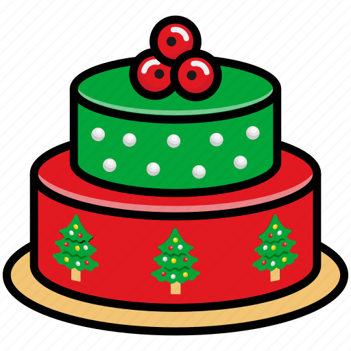 Download PNG image - New Year Cake PNG Isolated HD 