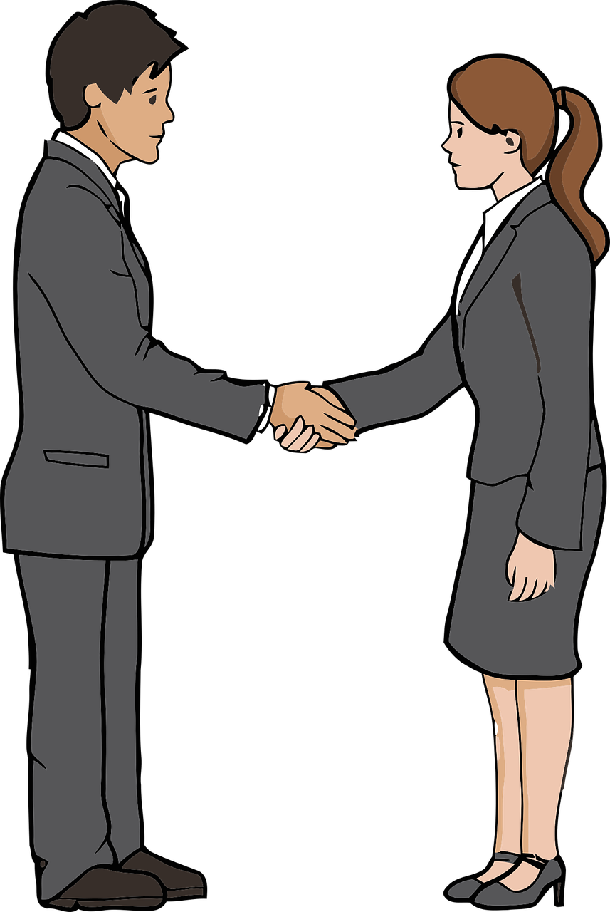 Download PNG image - People Business Handshake PNG Image 