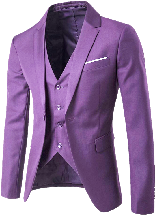 Download PNG image - Purple Blazer Transparent PNG 