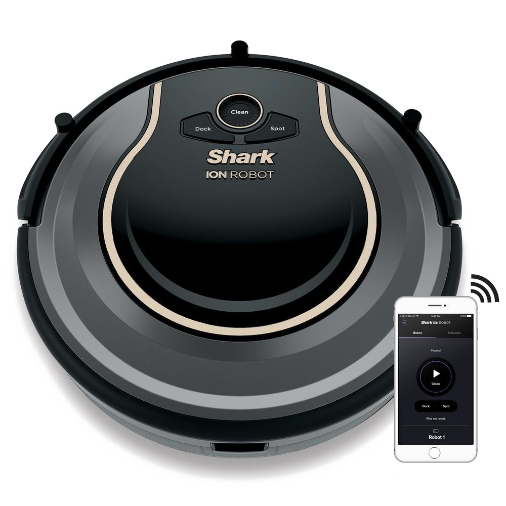 Download PNG image - Robotic Vacuum Cleaner PNG Background Image 