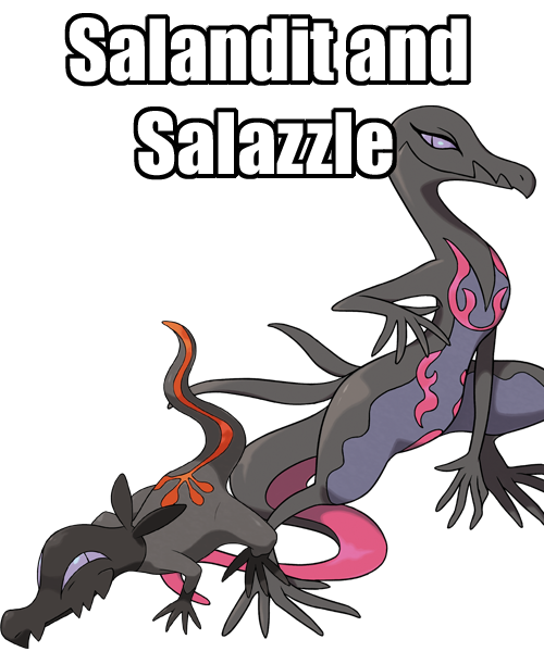 Download PNG image - Salazzle Pokemon PNG Free Download 