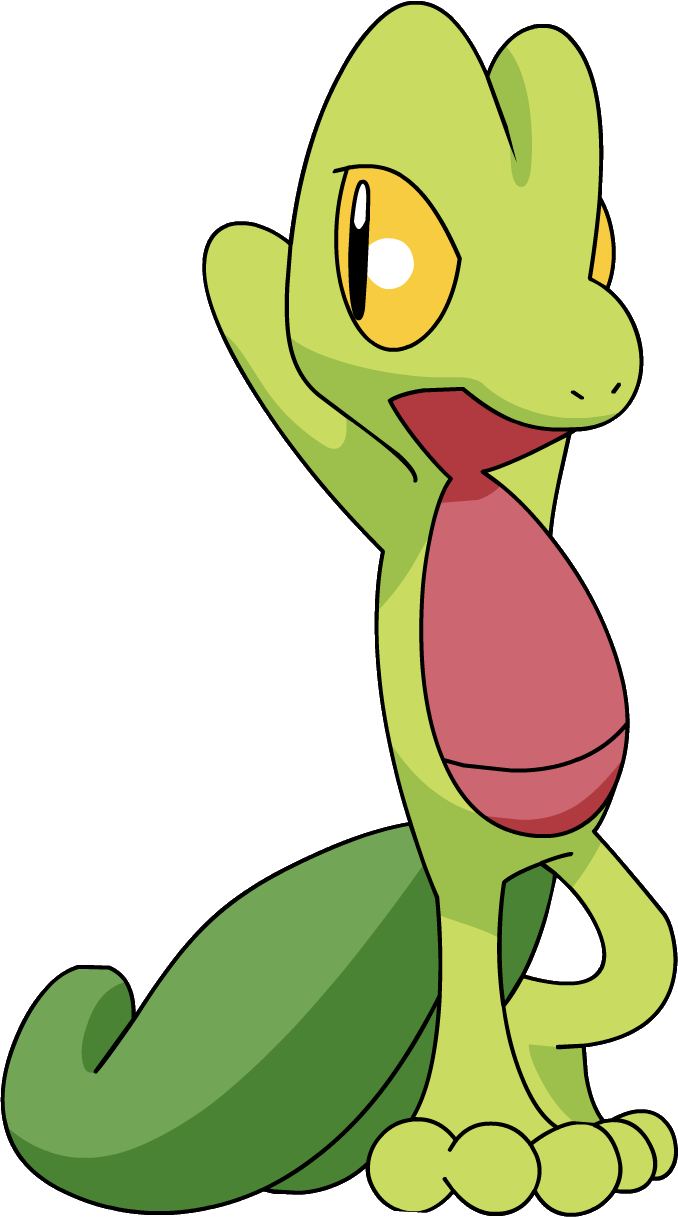 Download PNG image - Treecko Pokemon Background Isolated PNG 